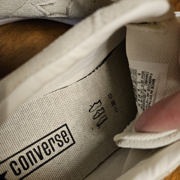 Converse sneakers beige size 7 womens - Picture 5 of 7
